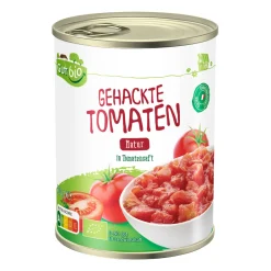 Bio-Gehackte Tomaten