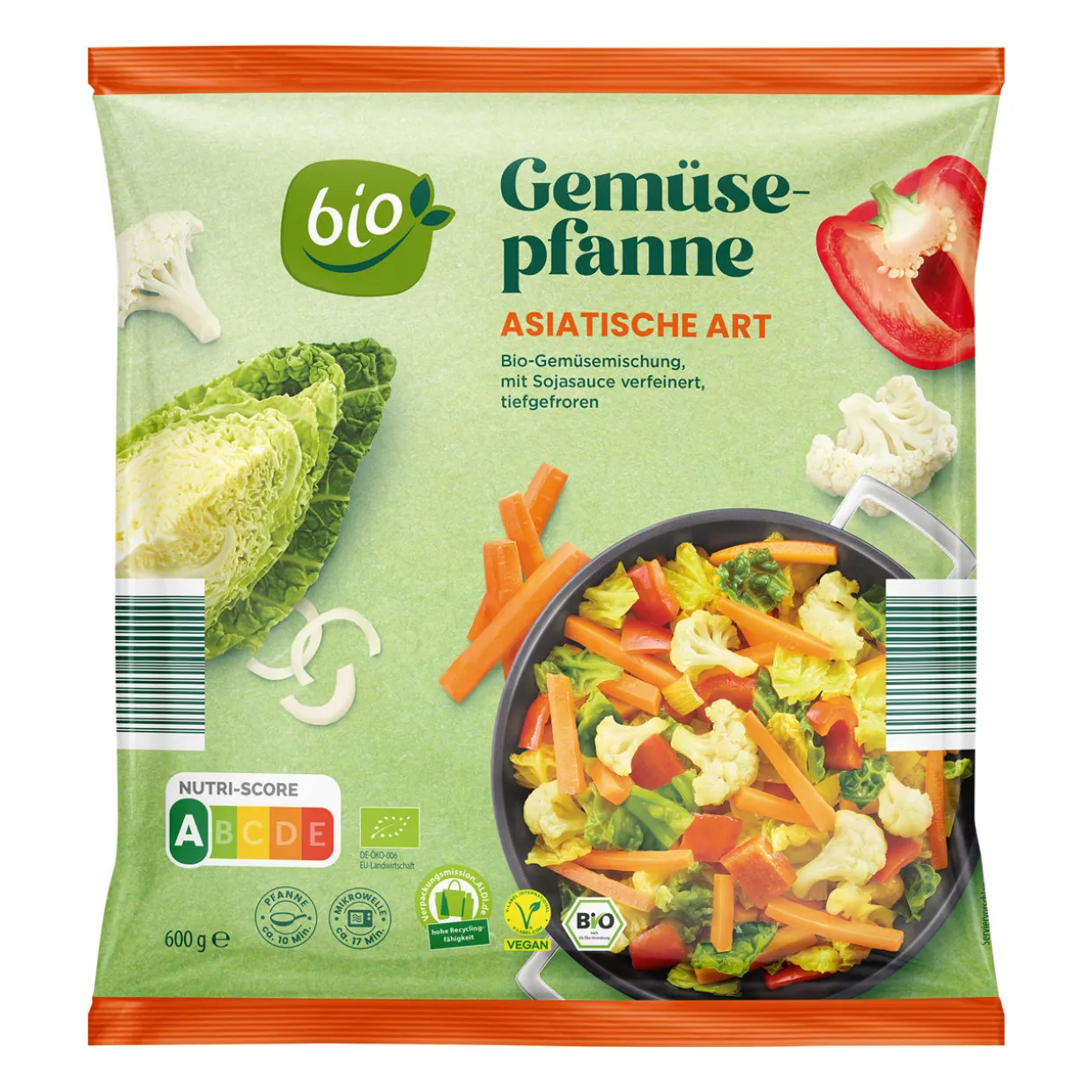 Bio-Gemüsepfanne
