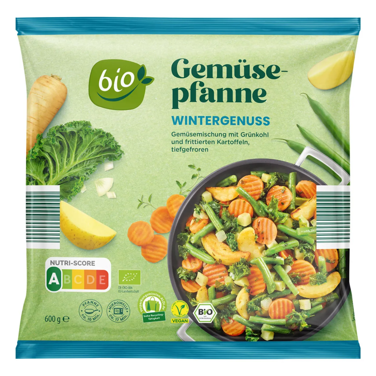 Bio-Gemüsepfanne