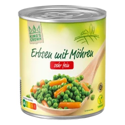 Erbsen mit Möhren