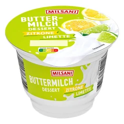Fruchtbuttermilch-Dessert