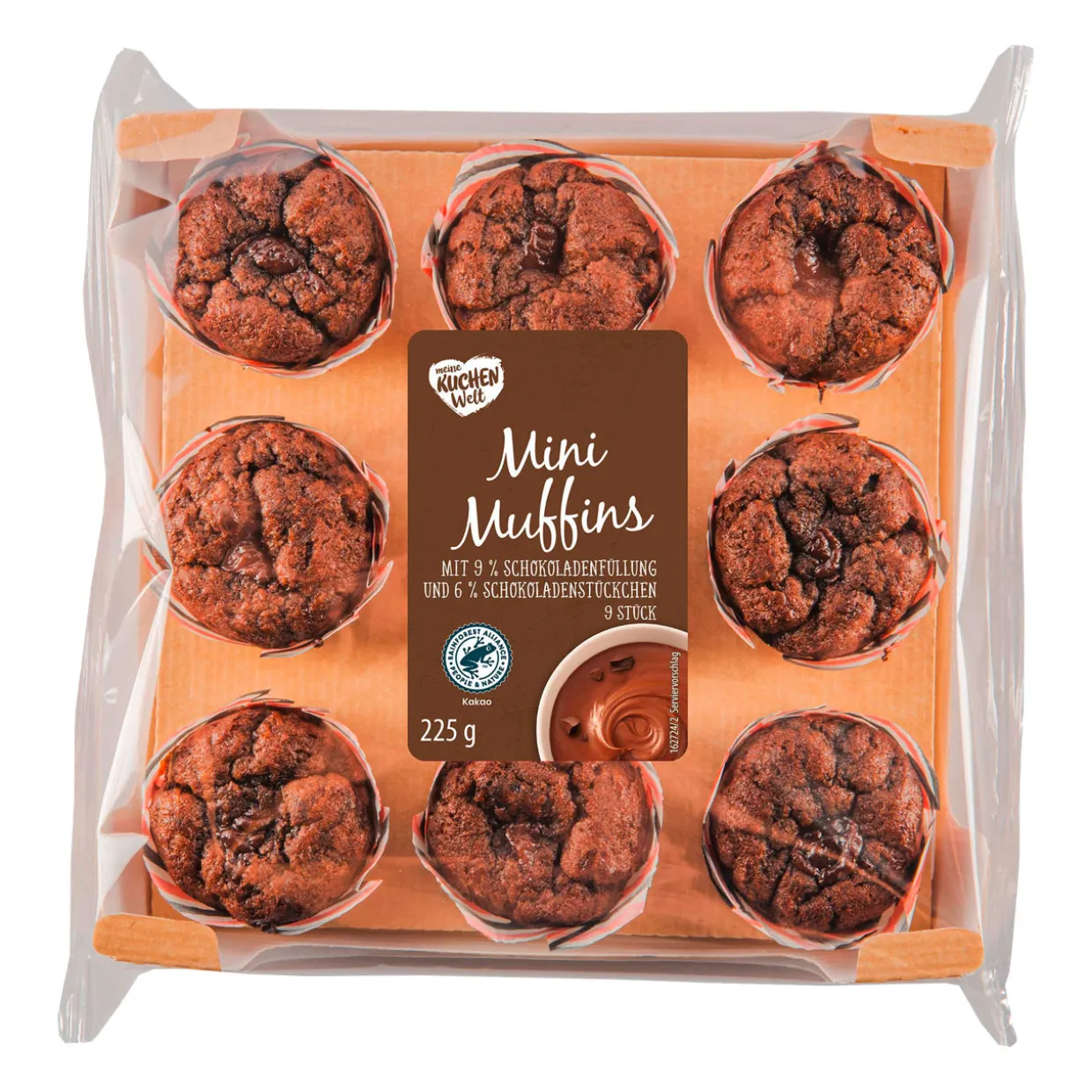 Gefüllte Mini-Muffins