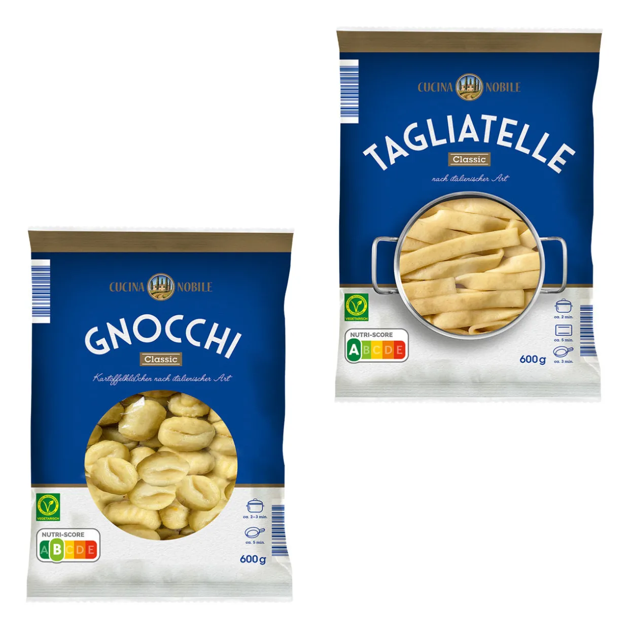 Gnocchi / Tagliatelle