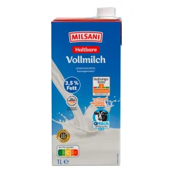 Haltbare Vollmilch