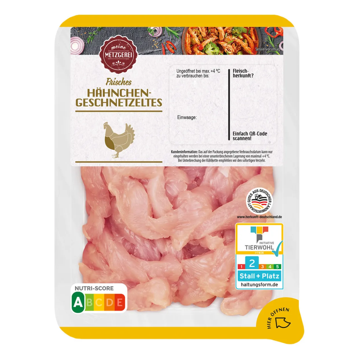 Hähnchen-Geschnetzeltes