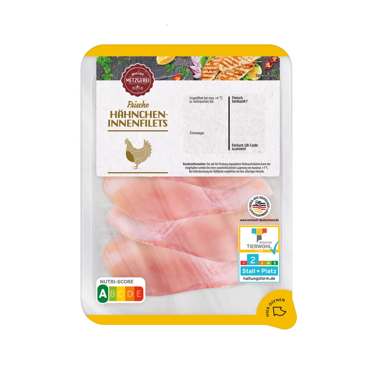 Hähnchen-Innenfilets