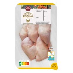Hähnchenschenkel mit Rückenstück