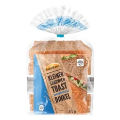 Kleiner Sandwich Toast Dinkel