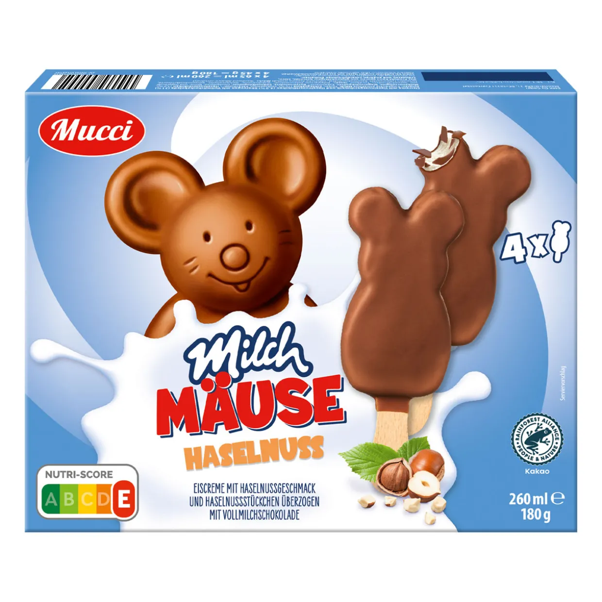 Milch-Mäuse-Eis