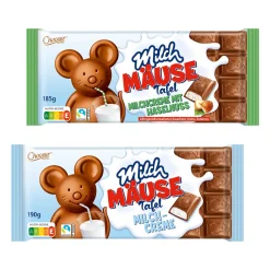 Milchmäuse-Schokoladentafel