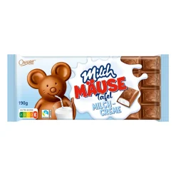 Milchmäuse-Schokoladentafel