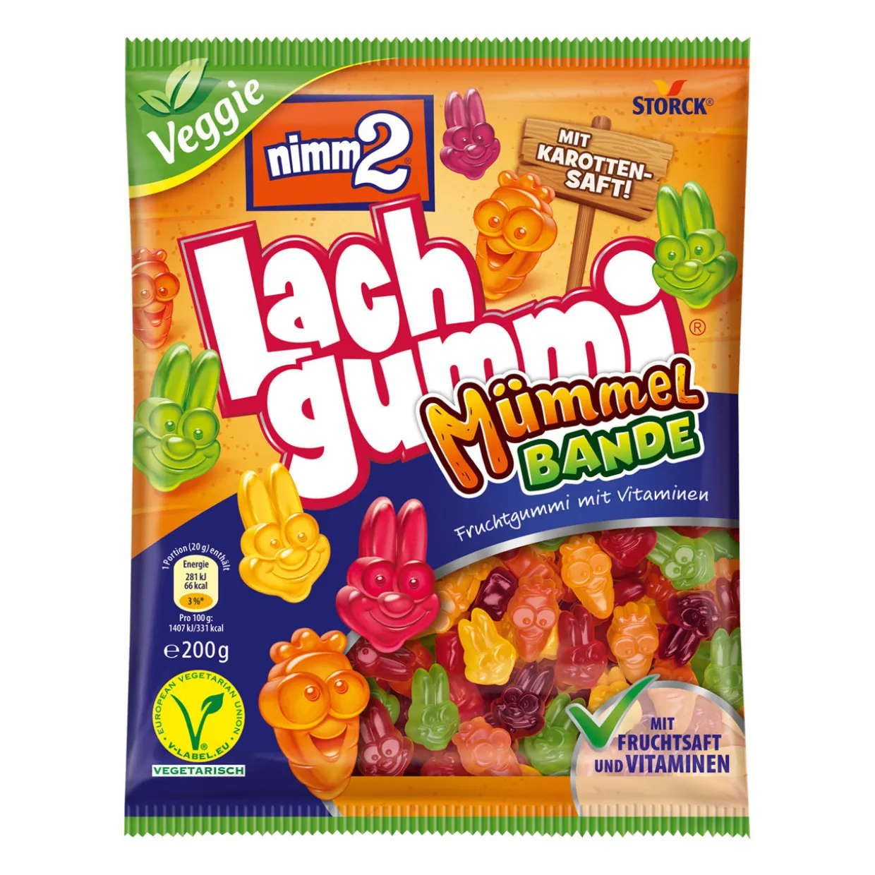 nimm2 Lachgummi Veggie