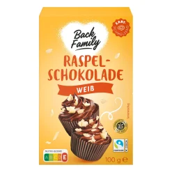 Raspelschokolade