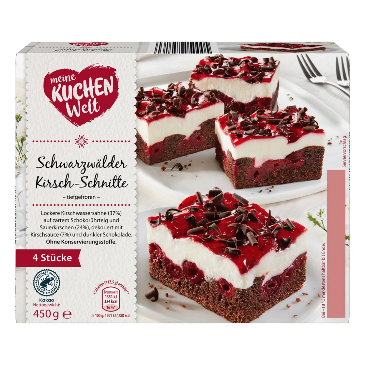 Sahne-Schnitten