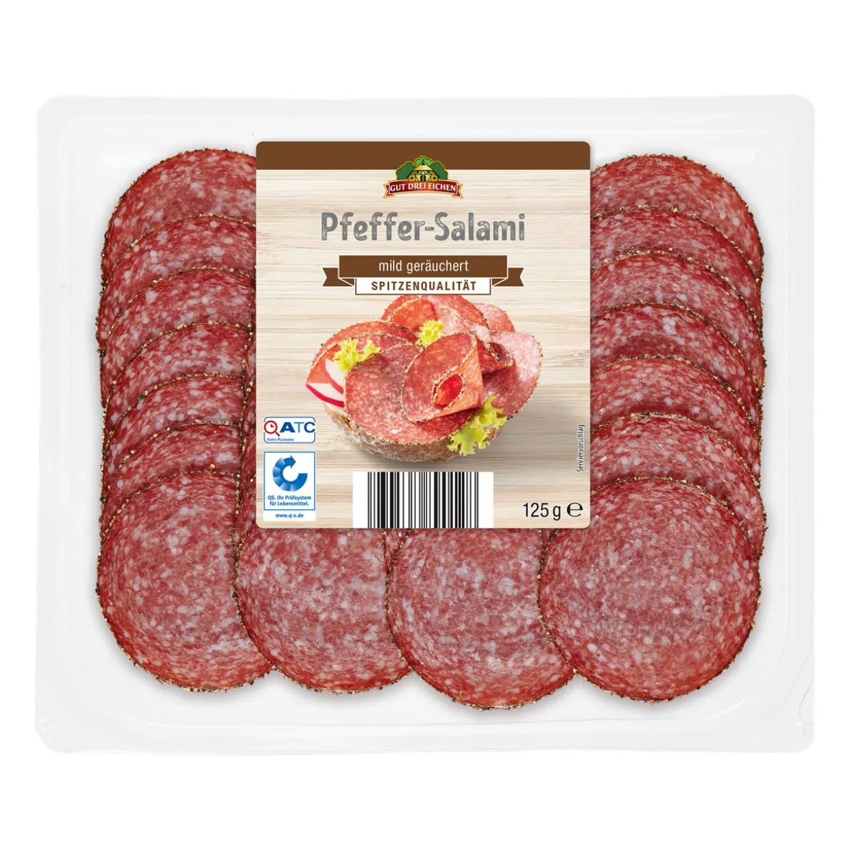 Salami Aufschnittplatte