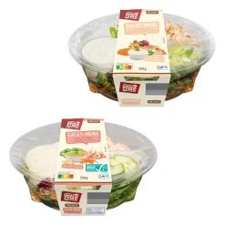 Salat-Menü Vielfalt