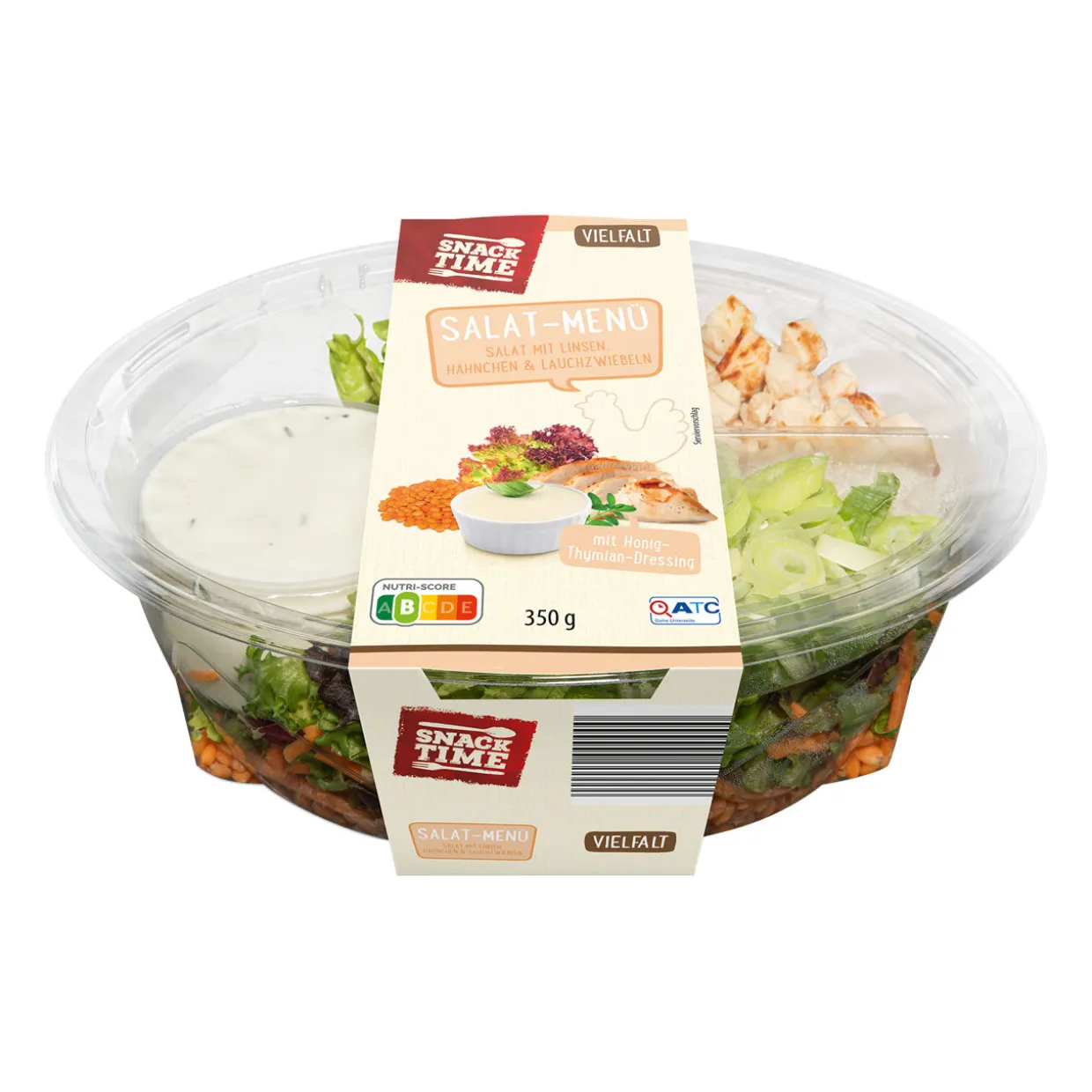 Salat-Menü Vielfalt