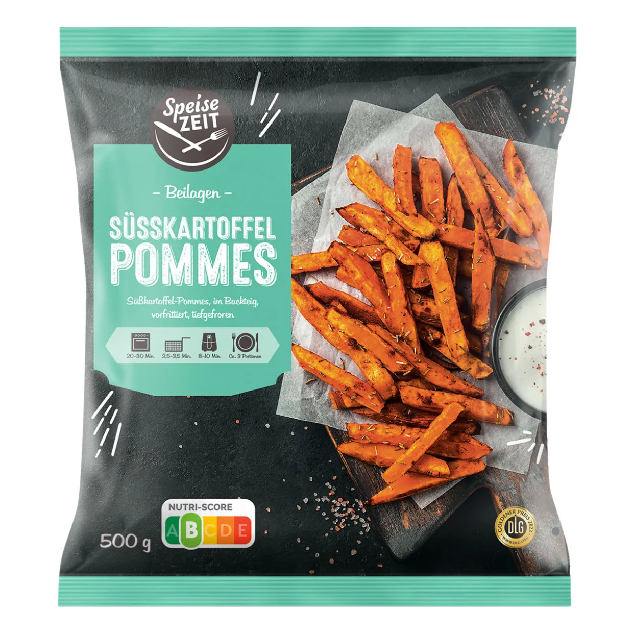 Süsskartoffel-Pommes