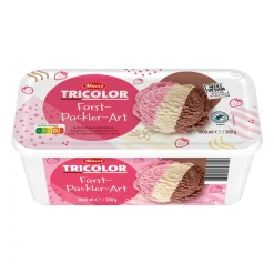Tricolor-Eisschale
