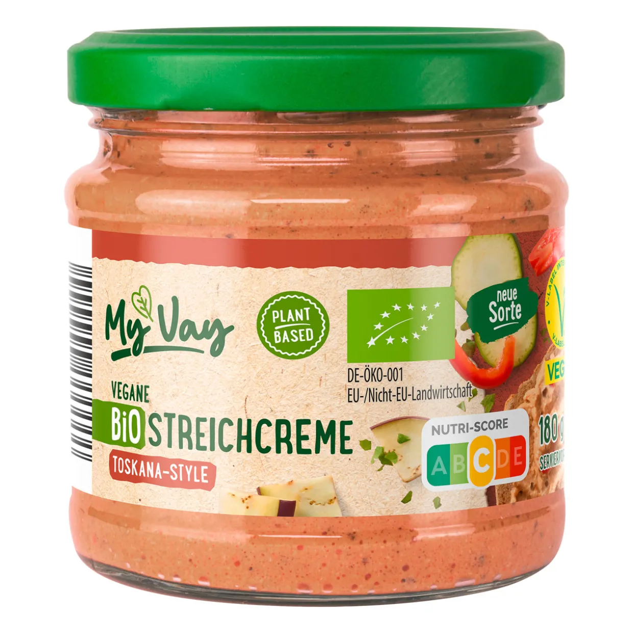 Vegane Bio-Streichcreme