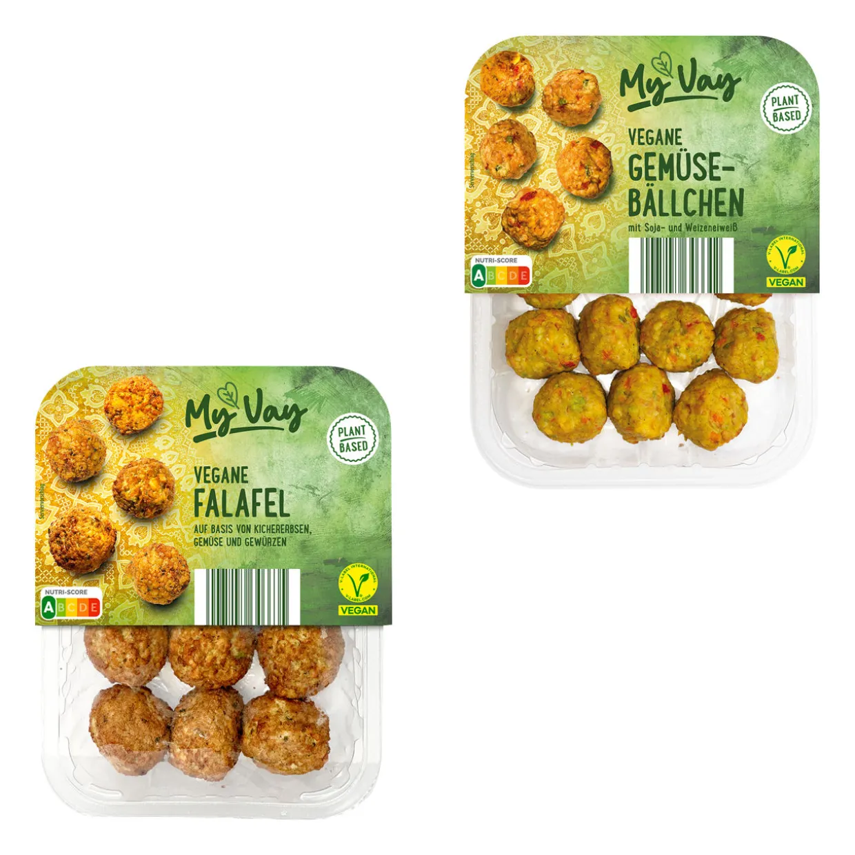 Vegane Falafel- / Gemüsebällchen