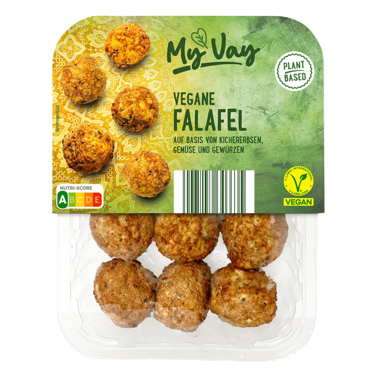 Vegane Falafel- / Gemüsebällchen