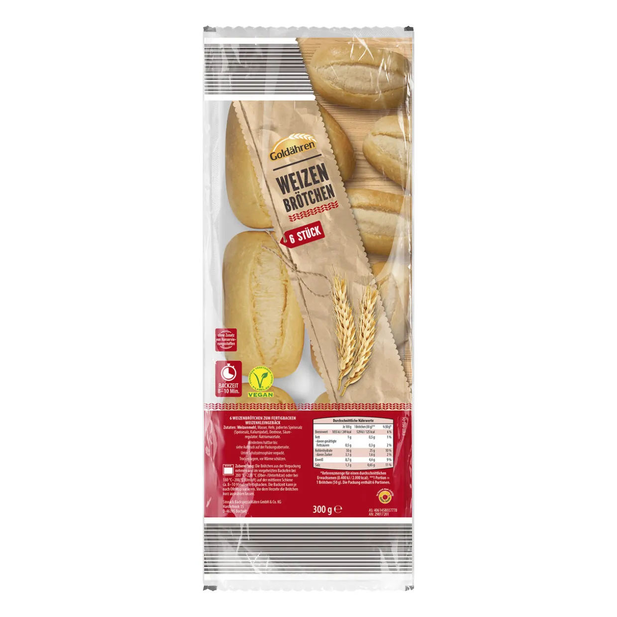 Weizen- / Baguettebrötchen